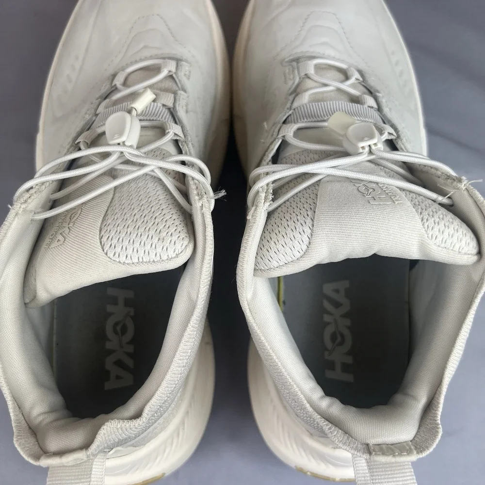 Hoka Transport Chukka GTX Women Size 10 B Oak Alabaster Waterproof Shoes 1155191